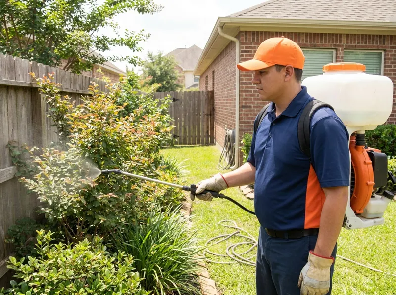 Perimeter Mosquito Fogging and Barrier Application in Houston, TX