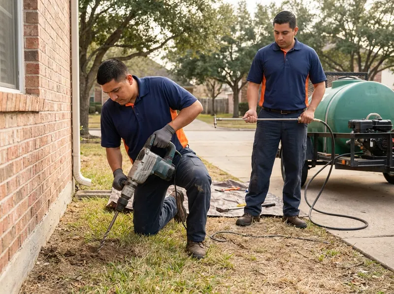 Subterranean Termite Treatment in Houston, TX